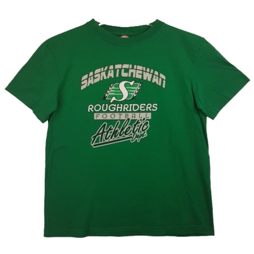 Saskatchewan Roughriders Kids Tee Shirt Large US L CFL Football Unisex Boy Girl